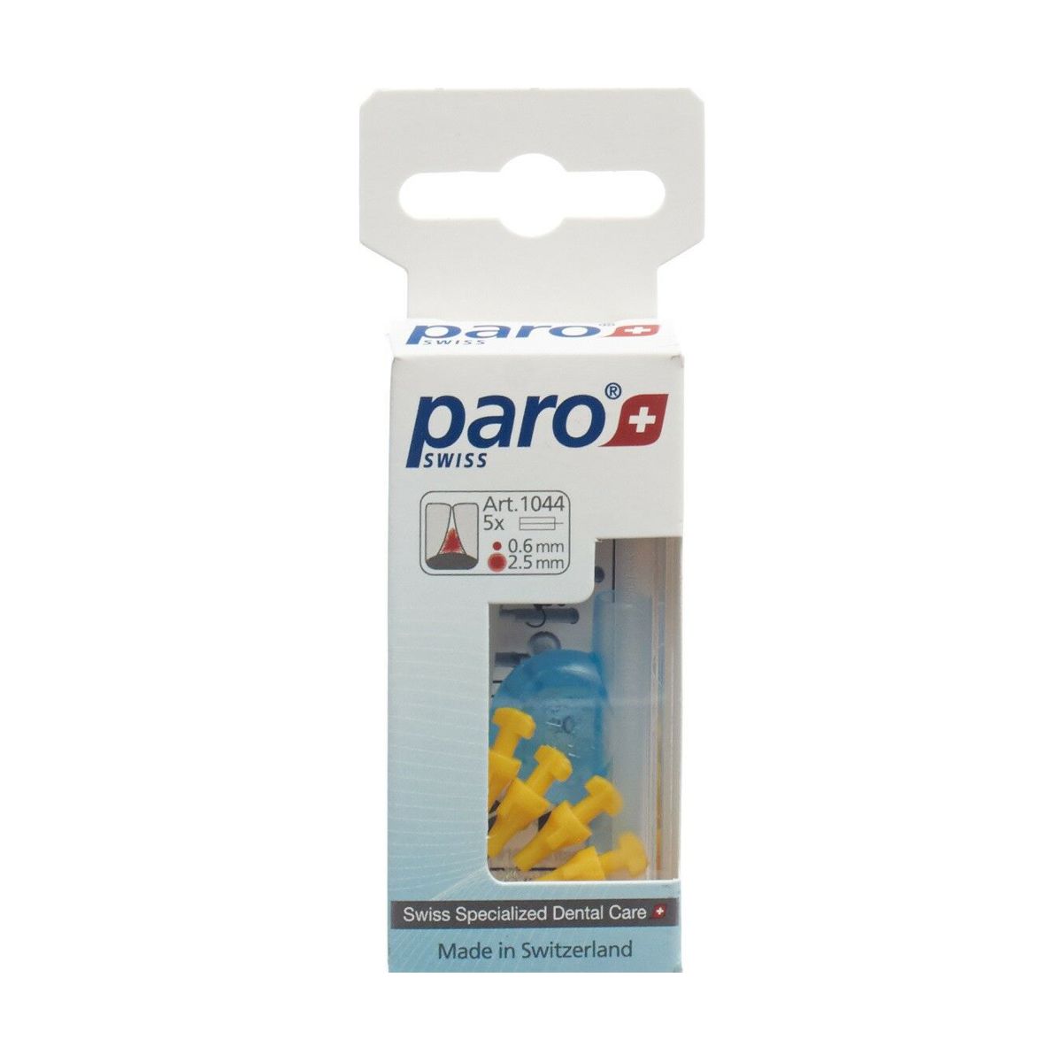 Paro Isola F 2,5mm xx-fein gelb zylindrisch 5 Stück
