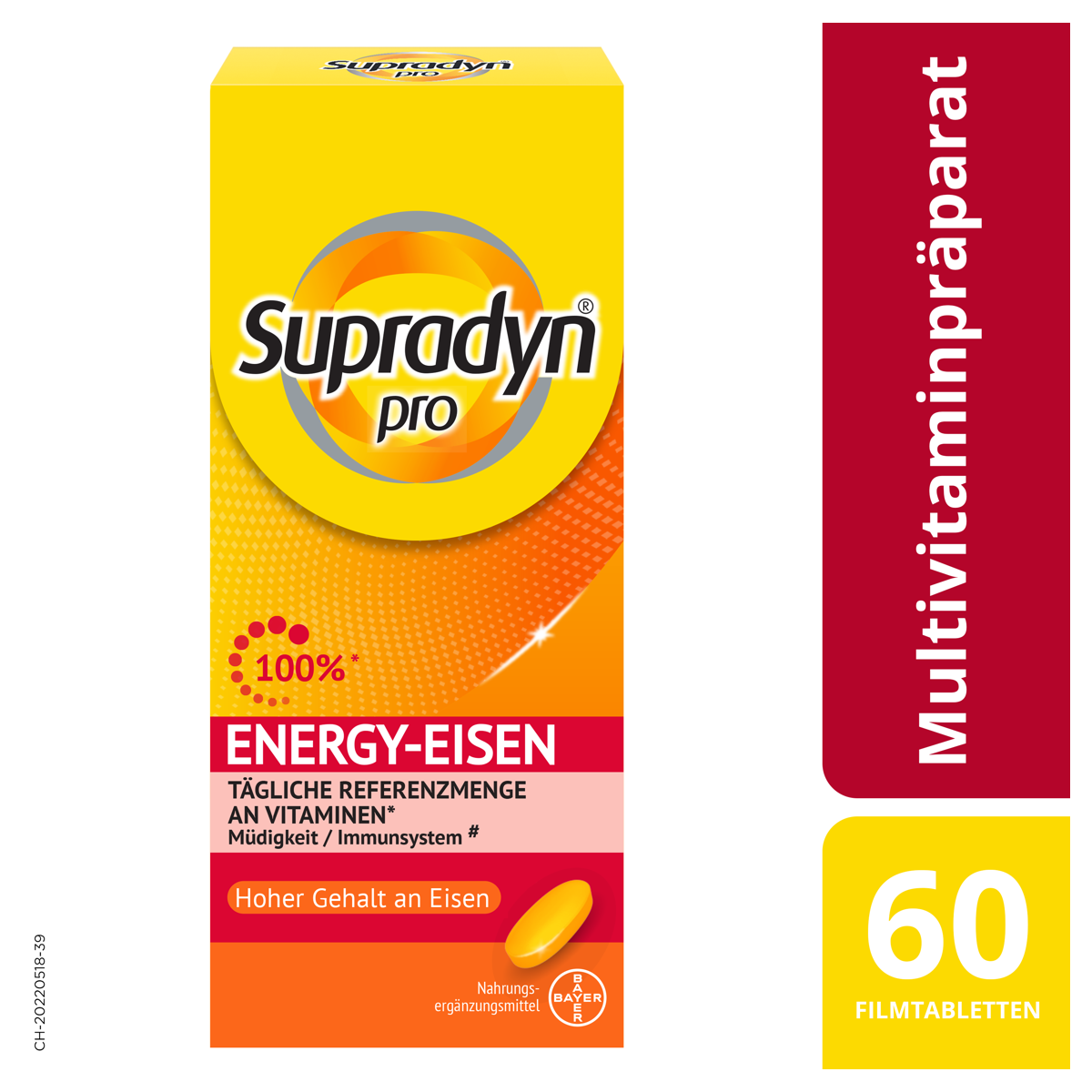 Supradyn Energy Eisen Filmtabletten 3x 60 Stück Supradyn Energy Eisen Filmtabletten 3x 60 Stück