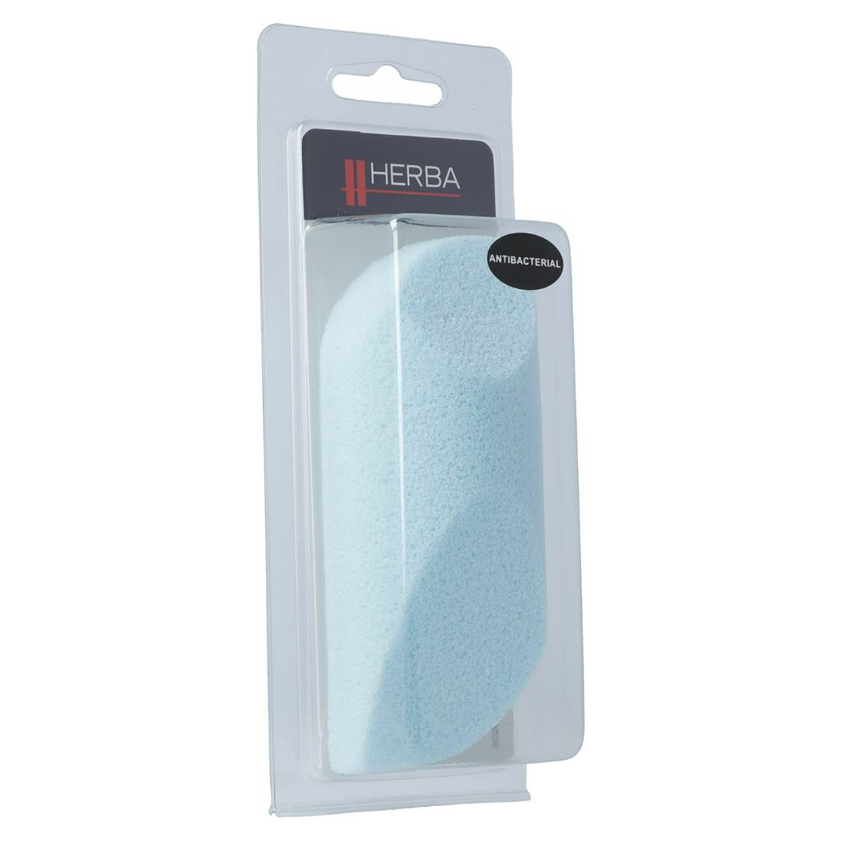 HERBA Bimsschwamm mit Silber Ionen hellblau HERBA Bimsschwamm mit Silber Ionen hellblau
