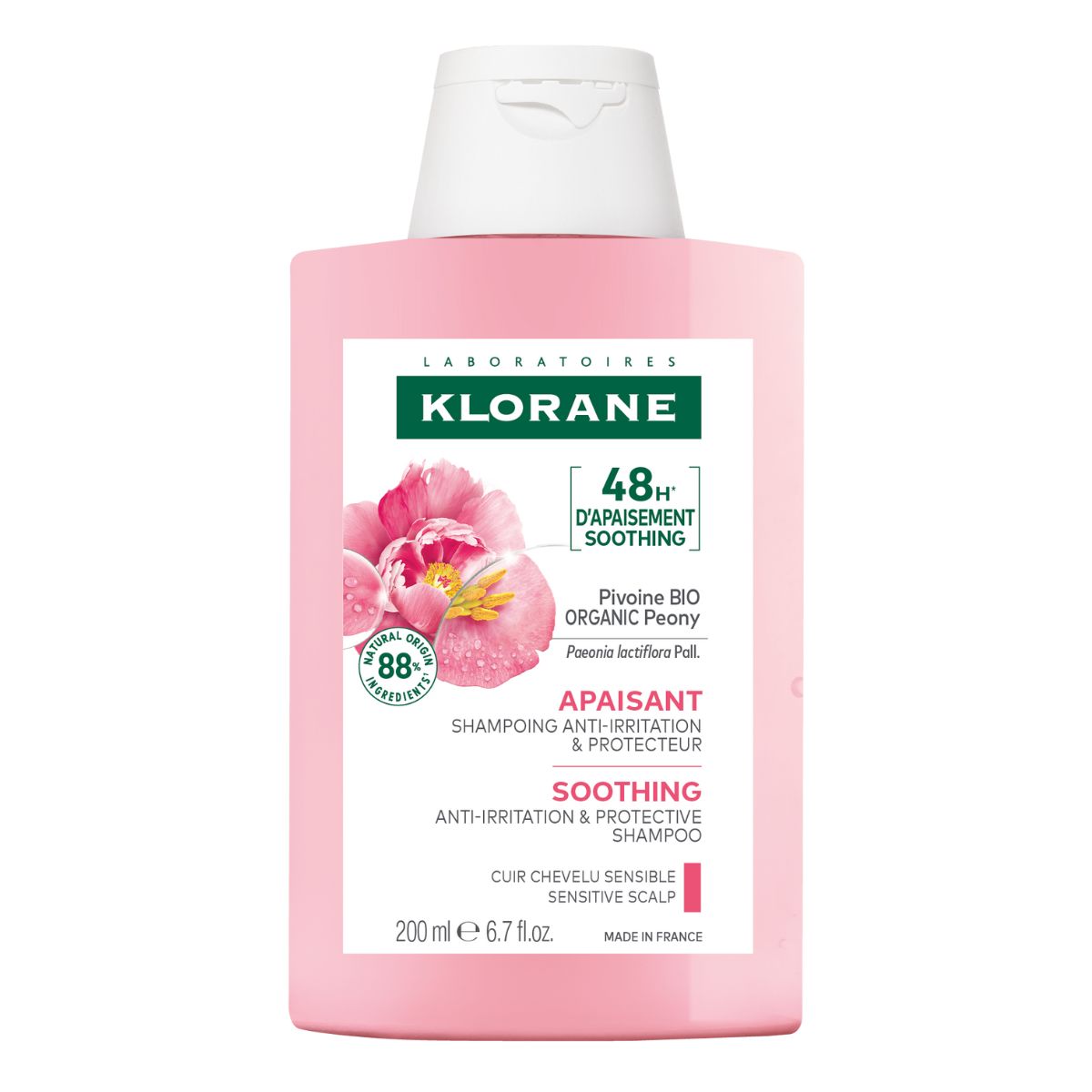 Klorane Pfingstrosen Shampoo 200 ml
