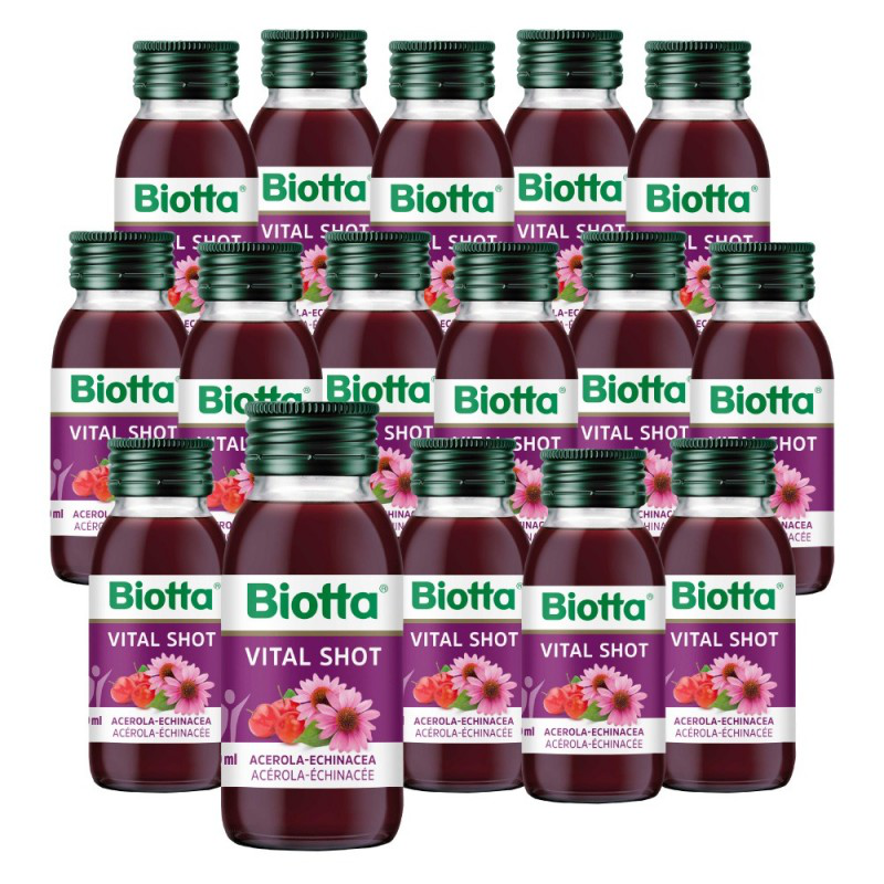 Biotta Vital Shot Acerola-Echinacea 16x 60 ml Biotta Vital Shot Acerola-Echinacea 16x 60 ml