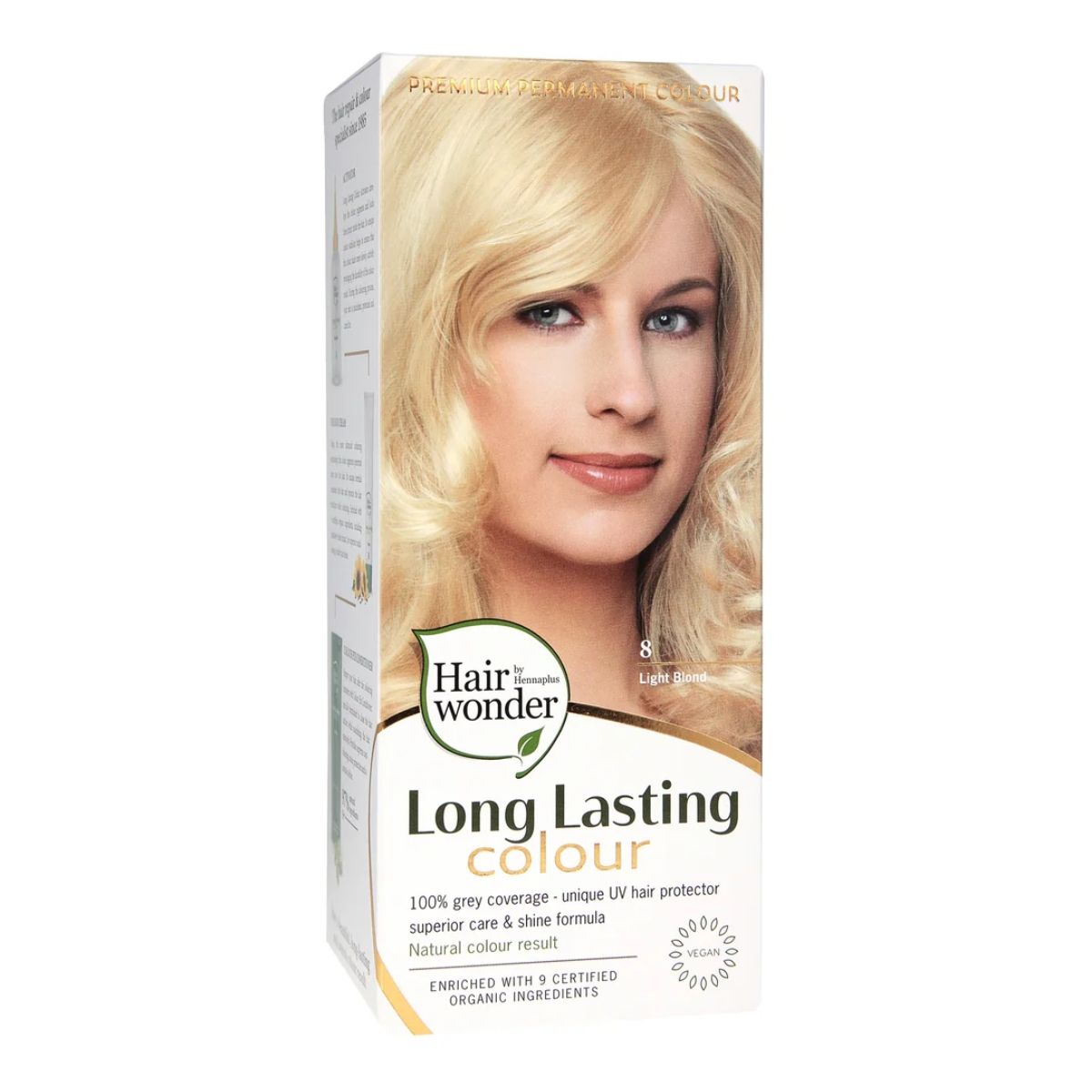 Hairwonder Long Last Colour 8 hellblond