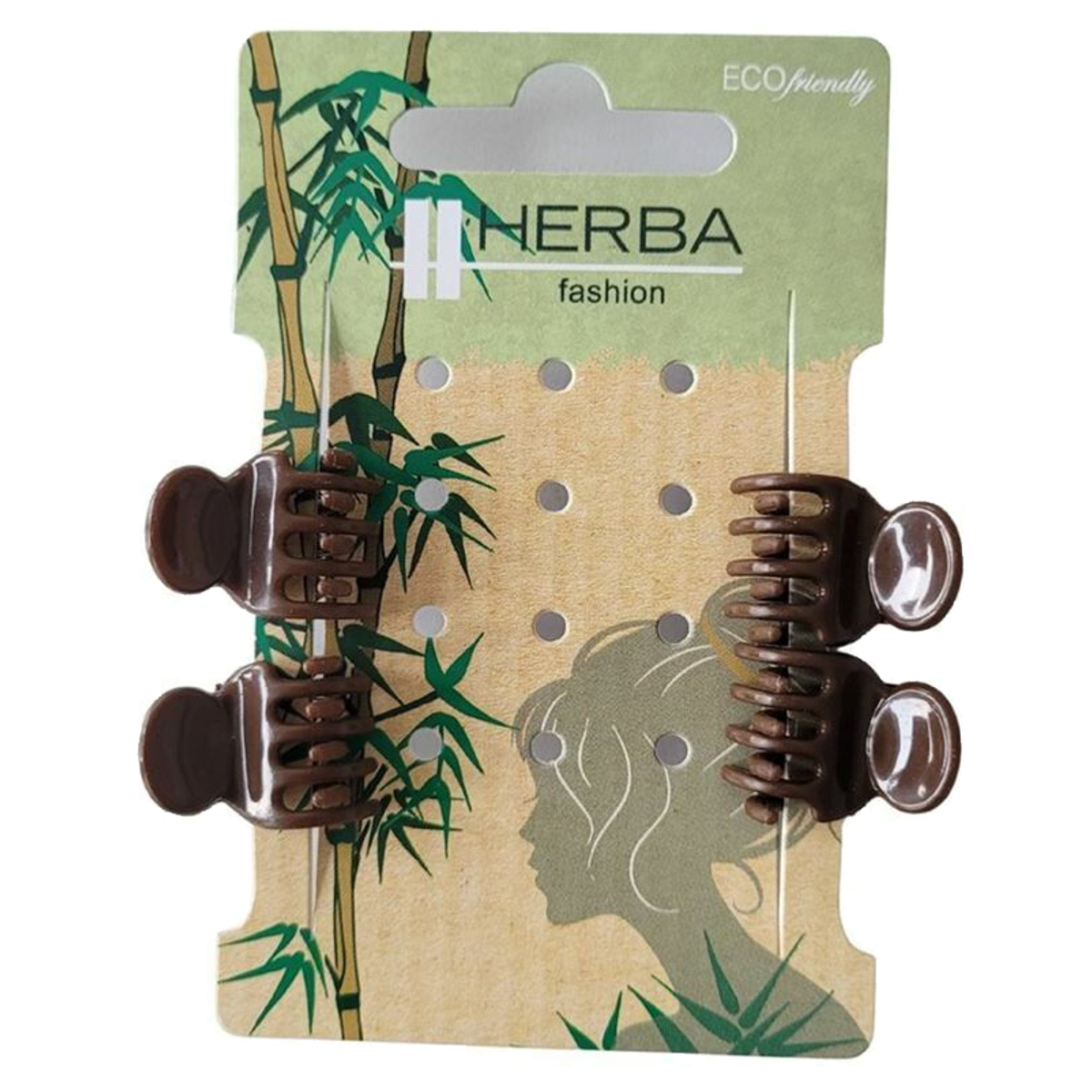 HERBA Ecofriendly Pinzettina 1.6cm braun 4 Stk