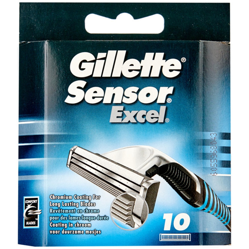 GILLETTE SENSOR EXCEL Ersatzklingen 10 Stk GILLETTE SENSOR EXCEL Ersatzklingen 10 Stk