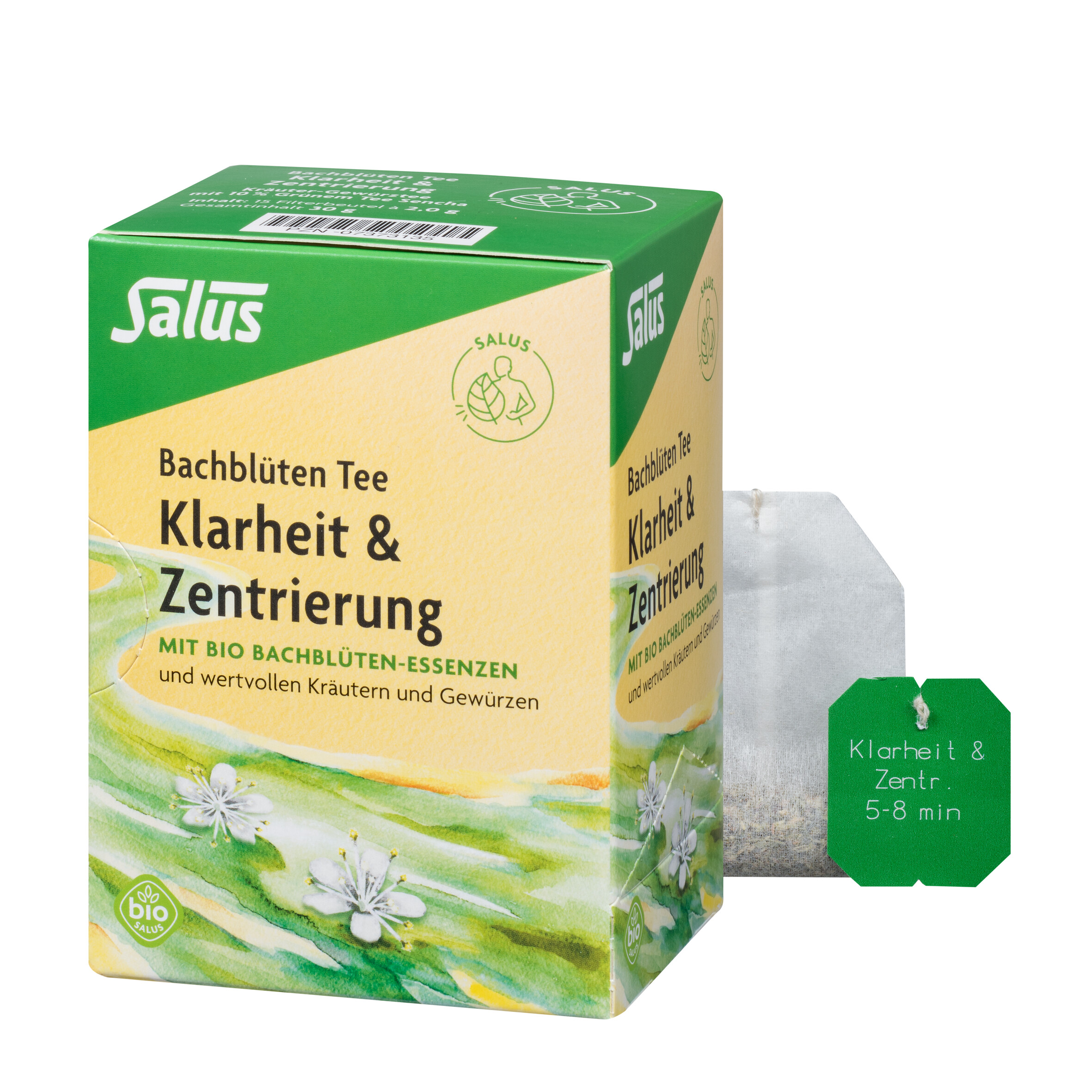 Salus Bachblüten Tee Klarheit & Zentrierung Bio 15 Beutel