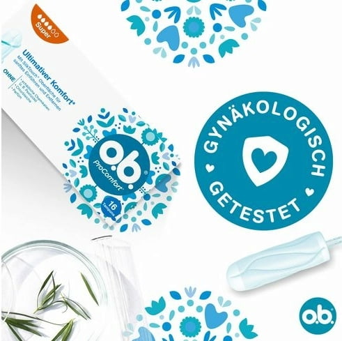 o.b. Tampons ProComfort Super 32 Stück o.b. Tampons ProComfort Super 32 Stück