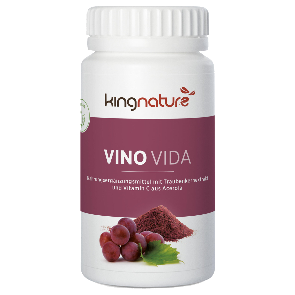 Kingnature Vino Vida Kapseln 305 mg 90 Stück Kingnature Vino Vida Kapseln 305 mg 90 Stück