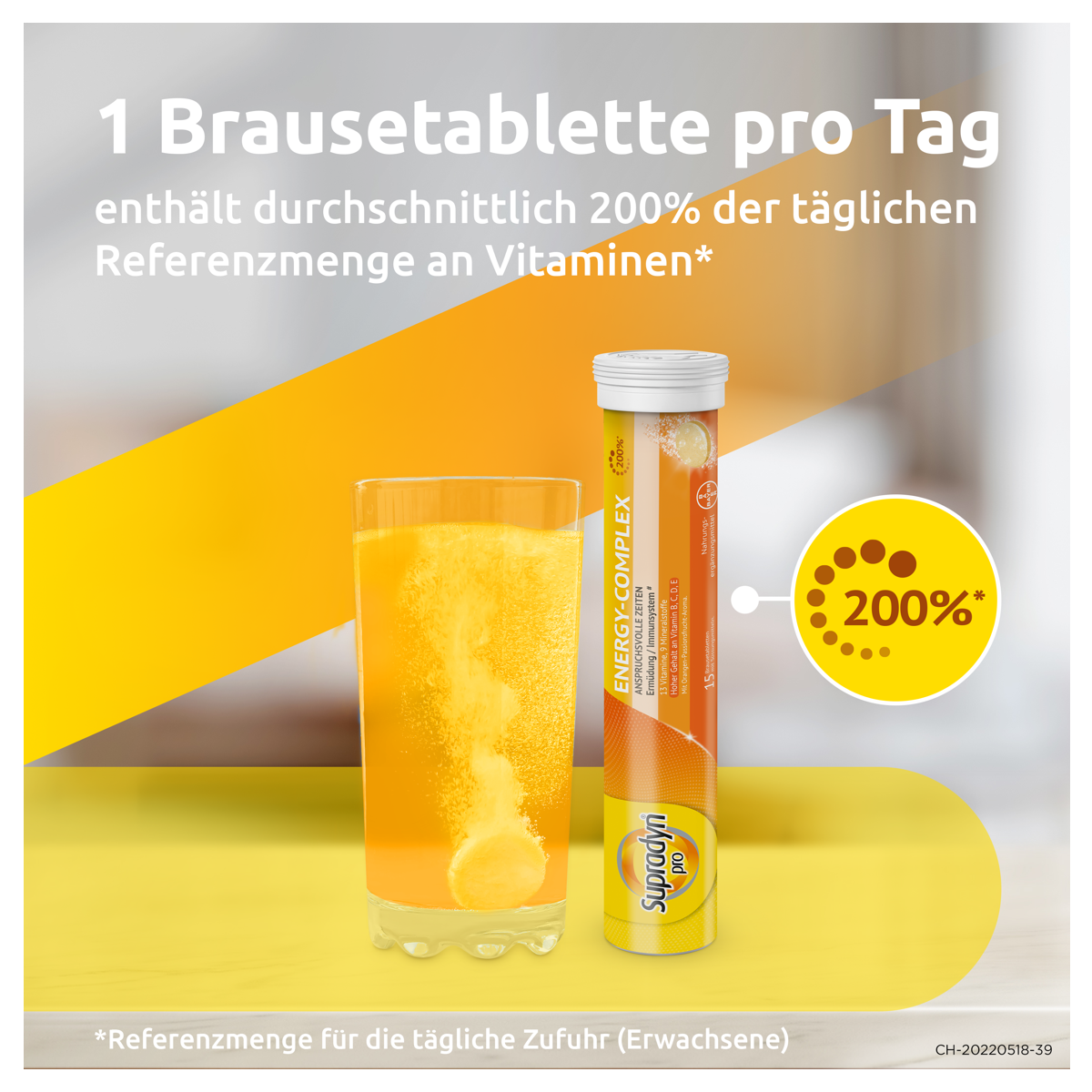 Supradyn pro energy-complex Brausetabletten 45 Stück Supradyn pro energy-complex Brausetabletten 45 Stück