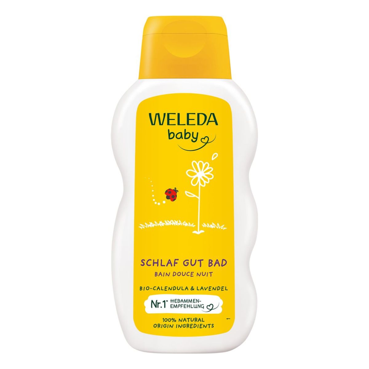 Weleda Baby Calendula Cremebad Flasche 200 ml