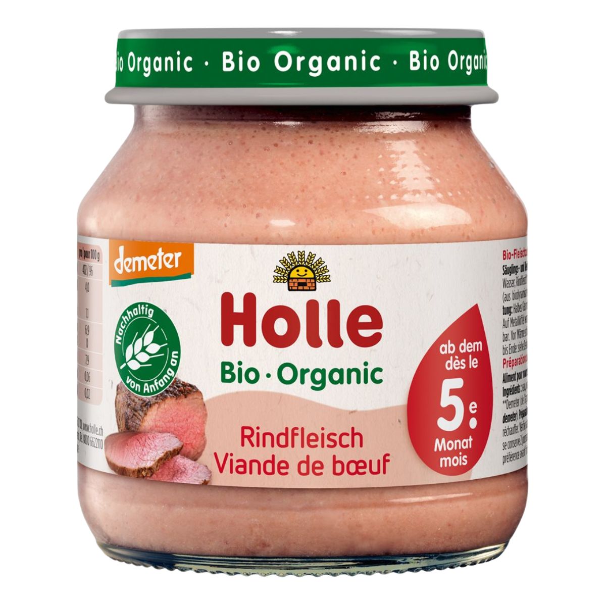 Holle Rindfleisch bio 125 g