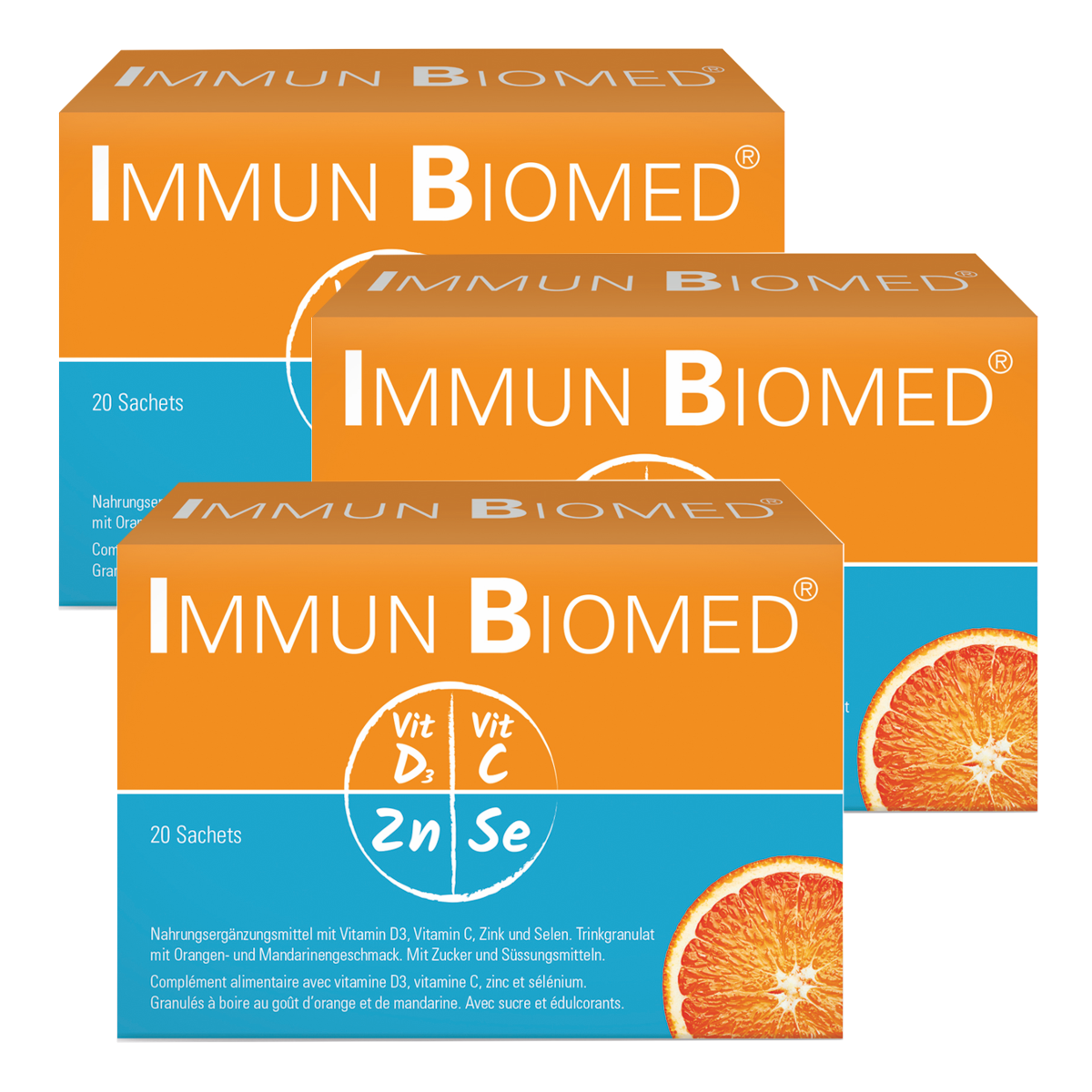 Immun Biomed Granulat Beutel 3x 20 Stück Immun Biomed Granulat Beutel 3x 20 Stück