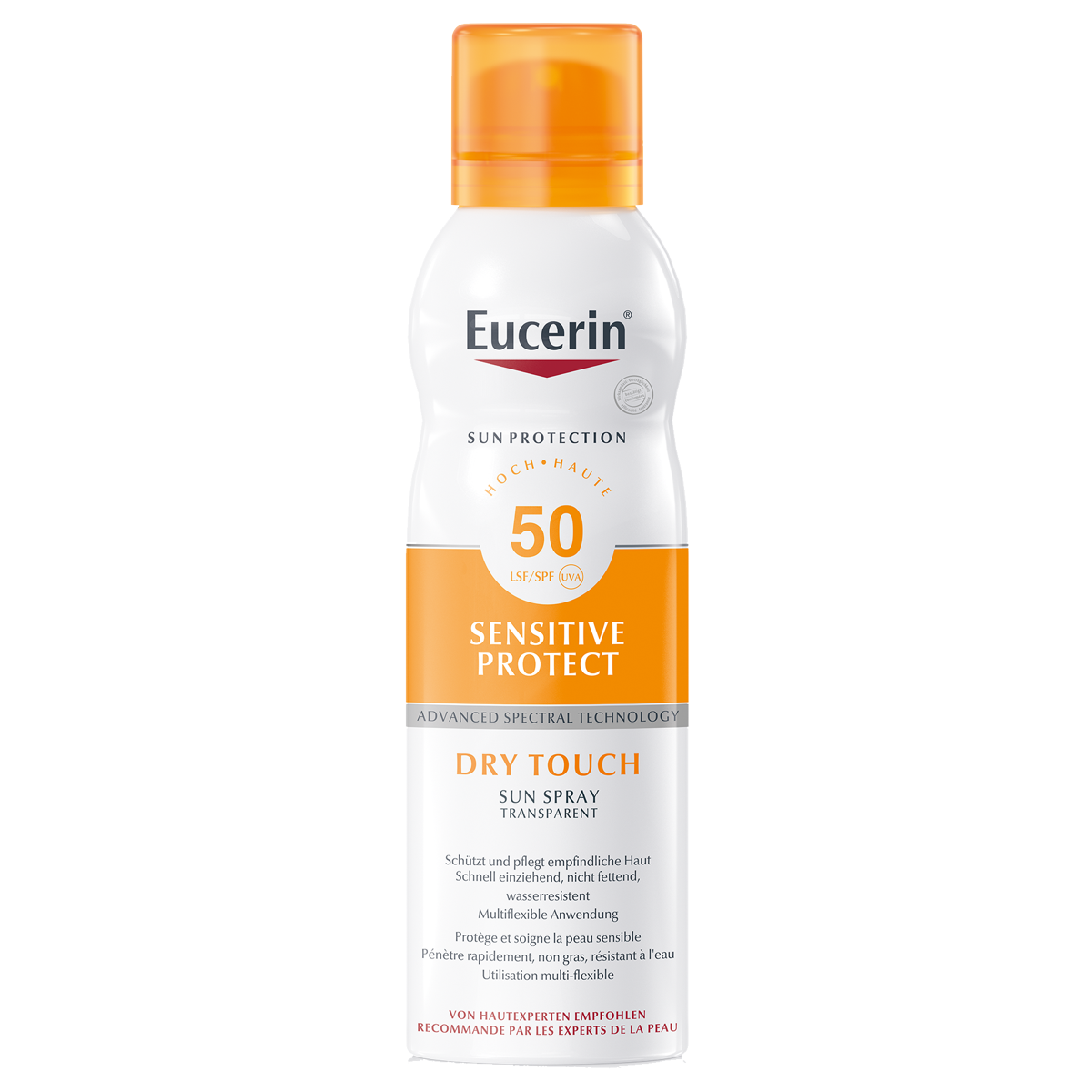 Image of Eucerin Sun Body Spray Dry Touch LSF50 200 ml