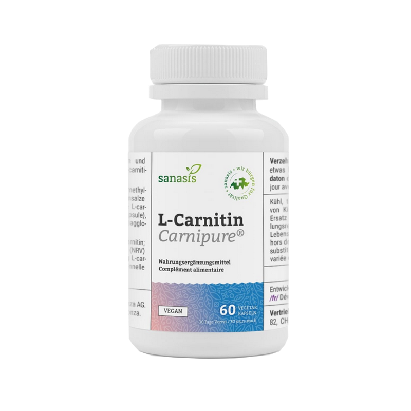 Sanasis L-Carnitin Carnipure Kapseln 60 Stück Sanasis L-Carnitin Carnipure Kapseln 60 Stück