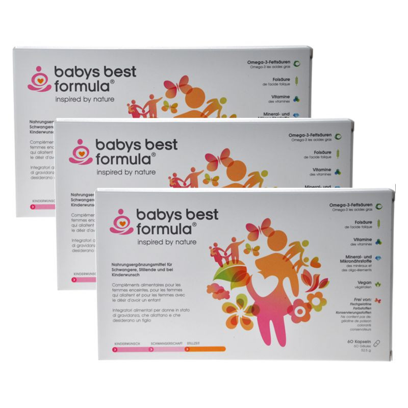 BABYS BEST FORMULA Kaps 3x 60 Stück BABYS BEST FORMULA Kaps 3x 60 Stück