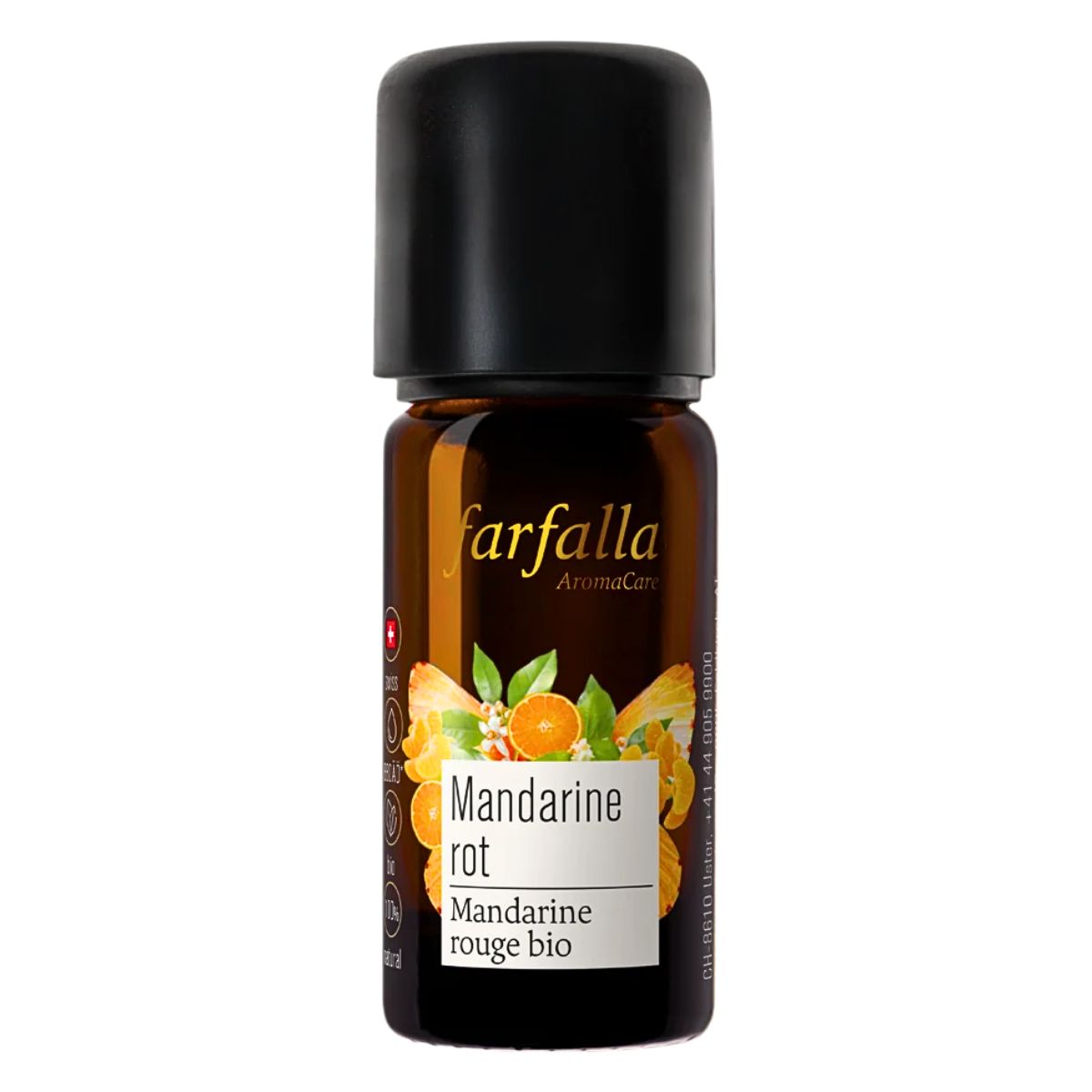 FARFALLA Mandarine rot bio, ätherisches Öl 10 ml
