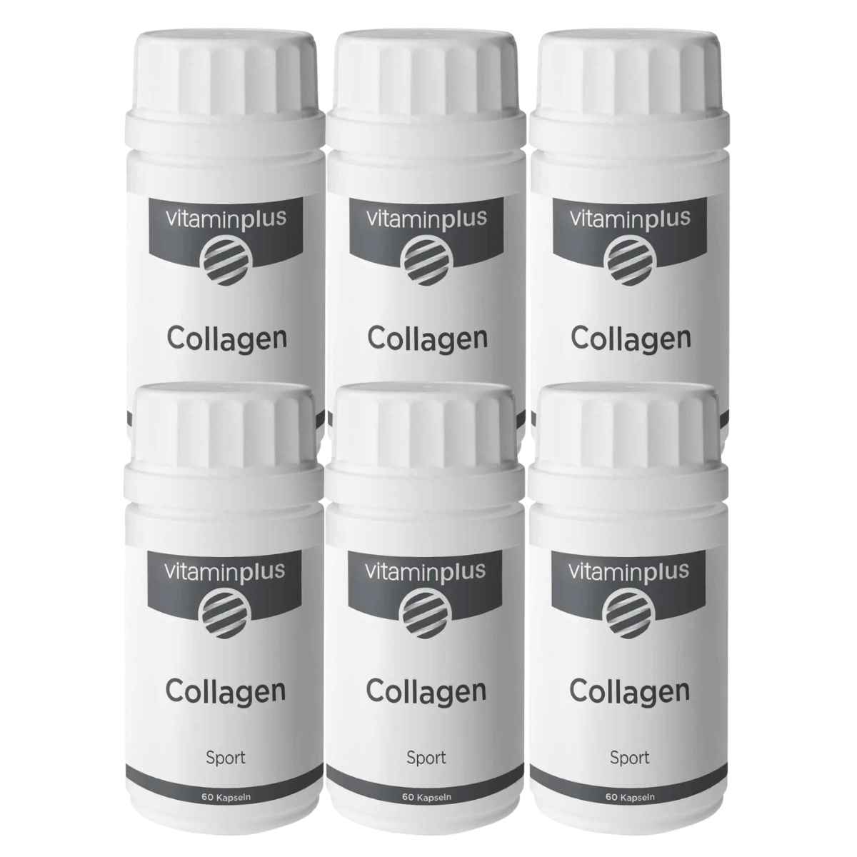 Vitaminplus Collagen Sport Kapseln 6x 60 Stück