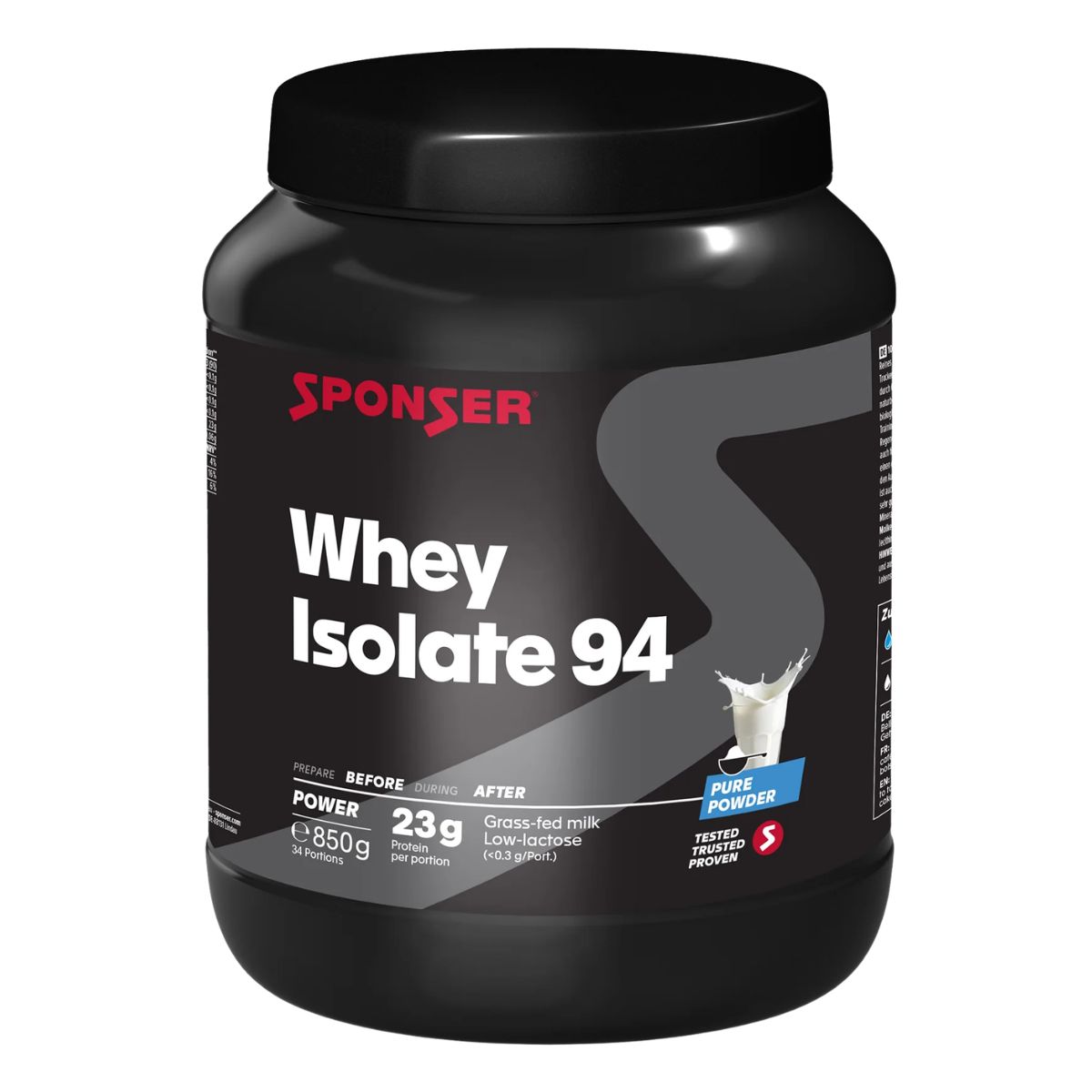 Sponser Whey Isolate 94 en poudre, nature