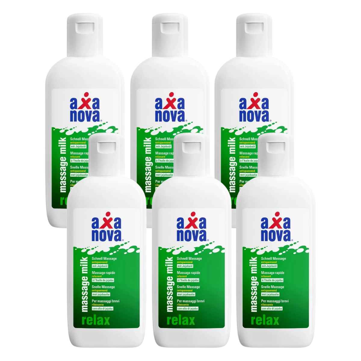 Axanova Relax Massage Milk 6x 200 ml