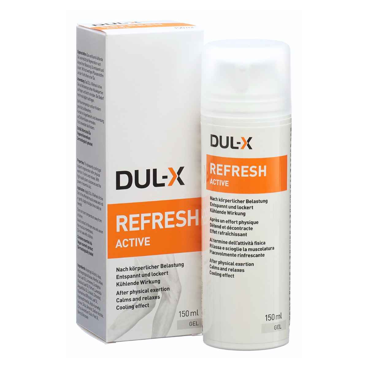 DUL-X Refresh Active Gel Disp 150 ml DUL-X Refresh Active Gel Disp 150 ml