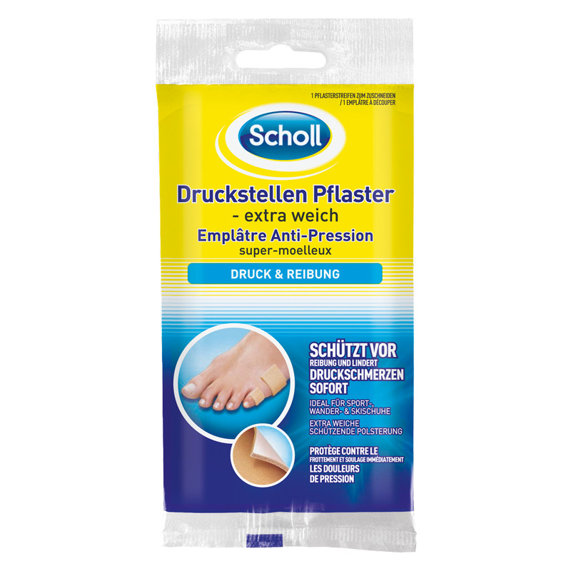 Scholl Druckstellen Pflaster extra weich Scholl Druckstellen Pflaster extra weich