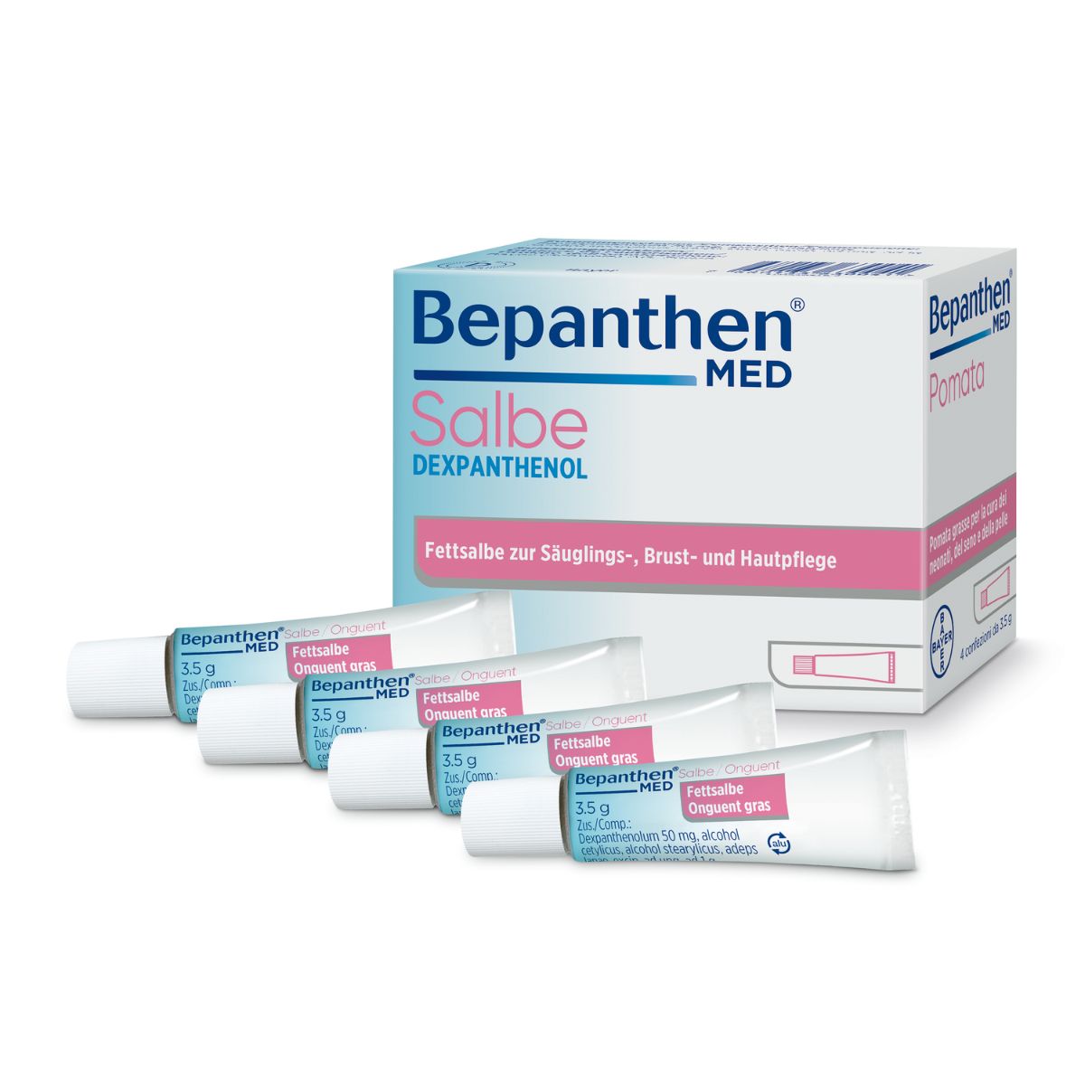 Bepanthen Med Salbe 4 Tuben 3.5 g