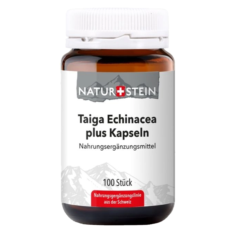NATURSTEIN Taiga Echinacea plus Kapseln 100 Stück