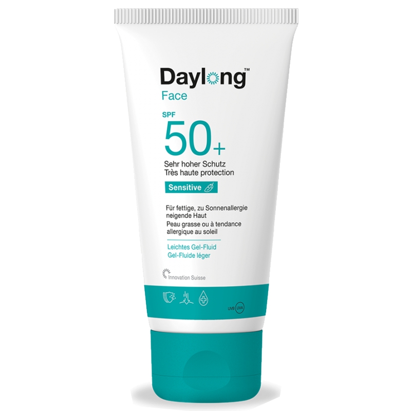Daylong Sensitive Face Gel-Fluid SPF 50+ Tube 50 ml Daylong Sensitive Face Gel-Fluid SPF 50+ Tube 50 ml