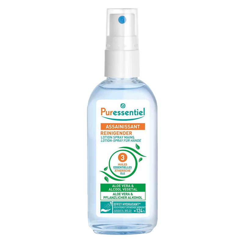 Puressentiel Antibakterieller Lotion-Spray für Hände 80 ml Puressentiel Antibakterieller Lotion-Spray für Hände 80 ml