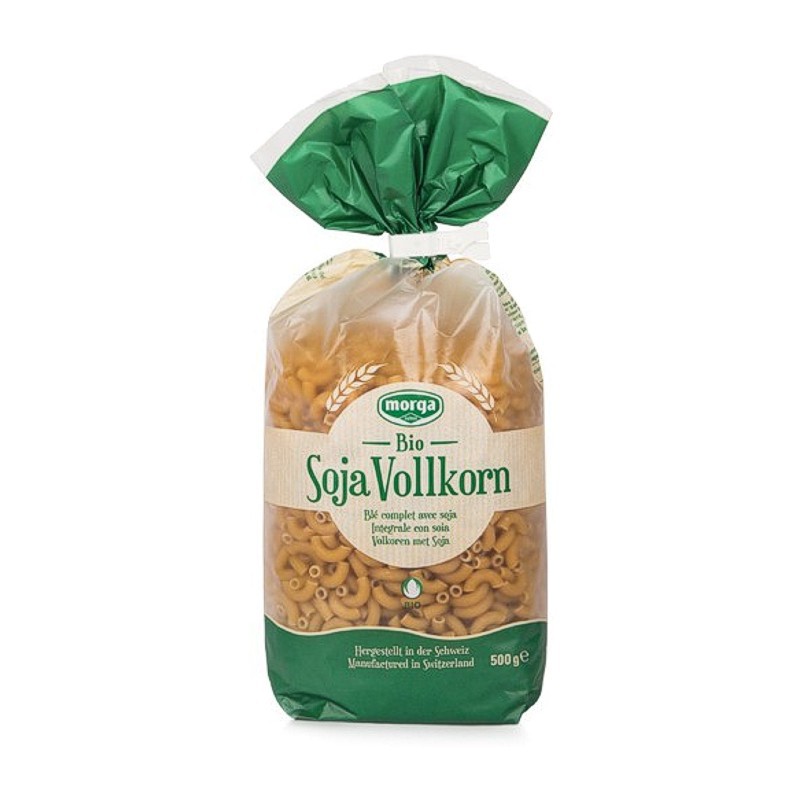 MORGA Soja Hörnli Bio Knospe 500 g MORGA Soja Hörnli Bio Knospe 500 g