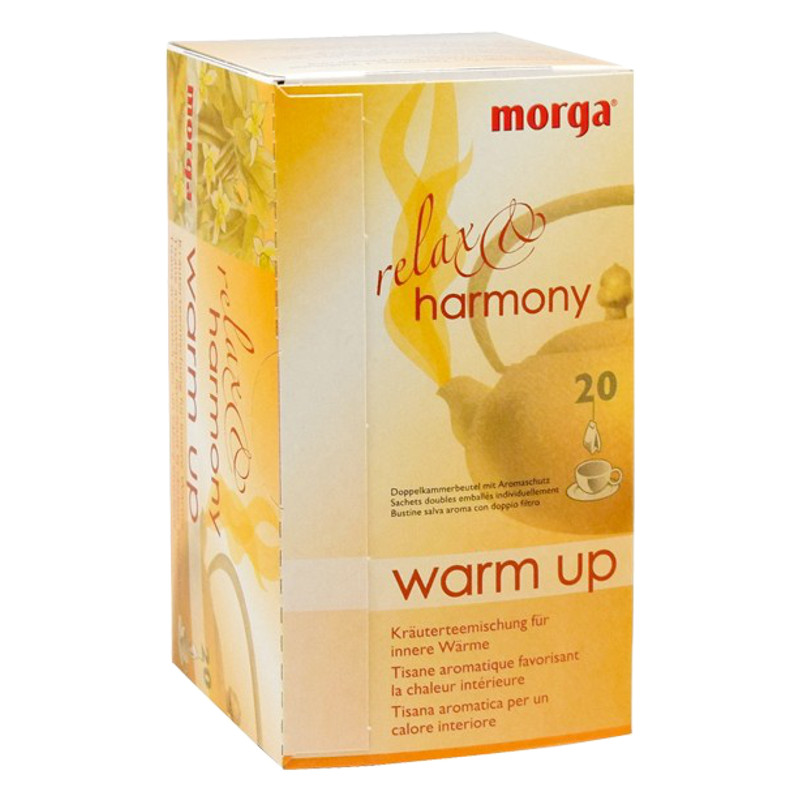 MORGA Relax & Harmony Warm up Tee Beutel 20 Stück