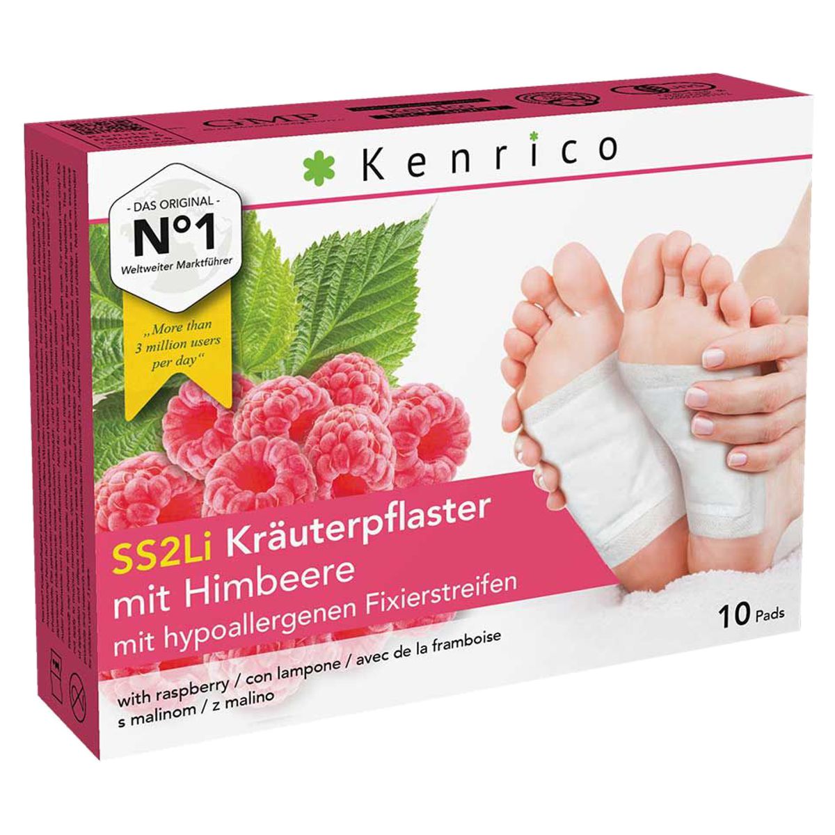 Kenrico Kräuterpflaster Himbeere 10 Stück Kenrico Kräuterpflaster Himbeere 10 Stück