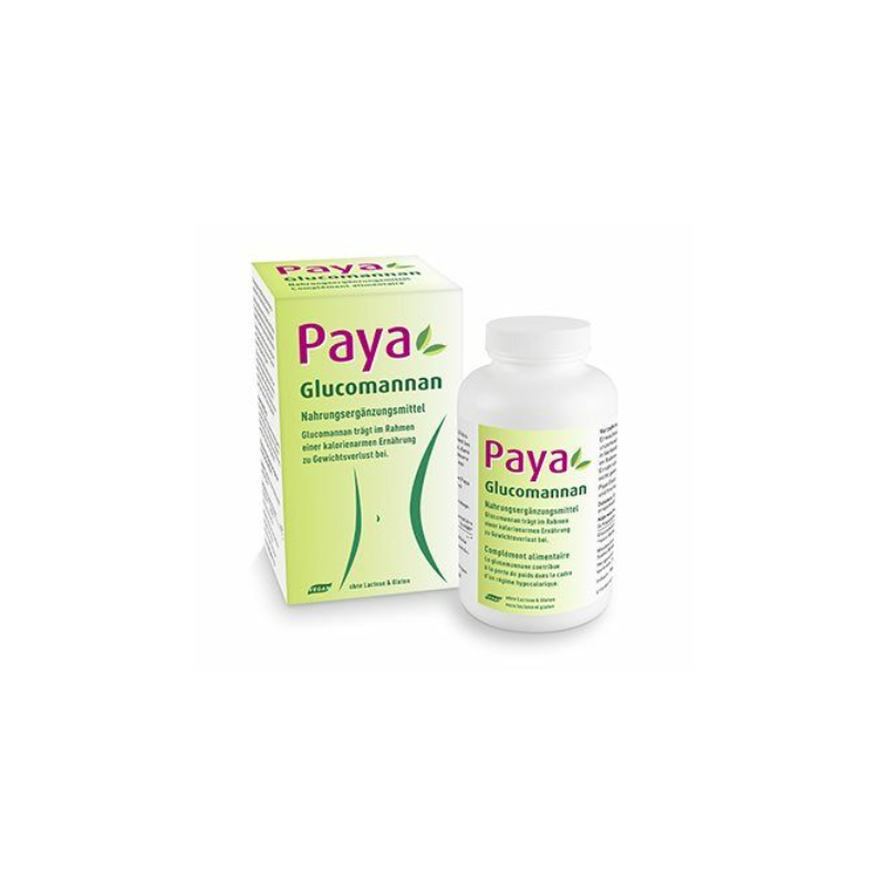 PAYA Glucomannan Kaps 500 mg 180 Stück PAYA Glucomannan Kaps 500 mg 180 Stück