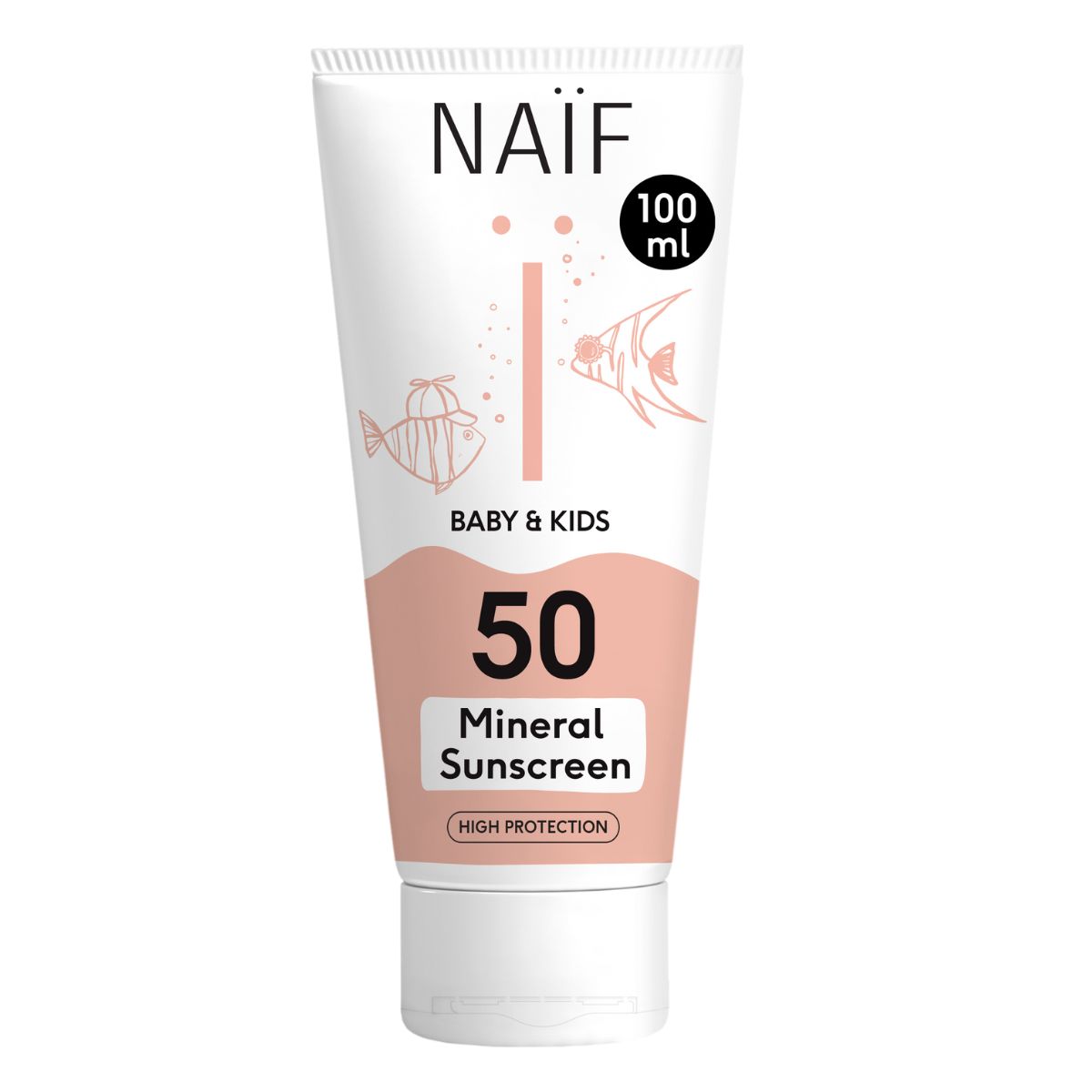 Naif Baby & Kids crème solaire minérale SPF 50 100 ml