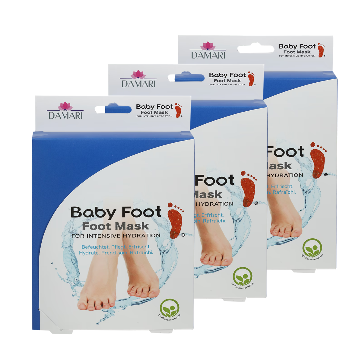 Baby Foot Mask Intensive Hydration Trio ohne Fussfeile