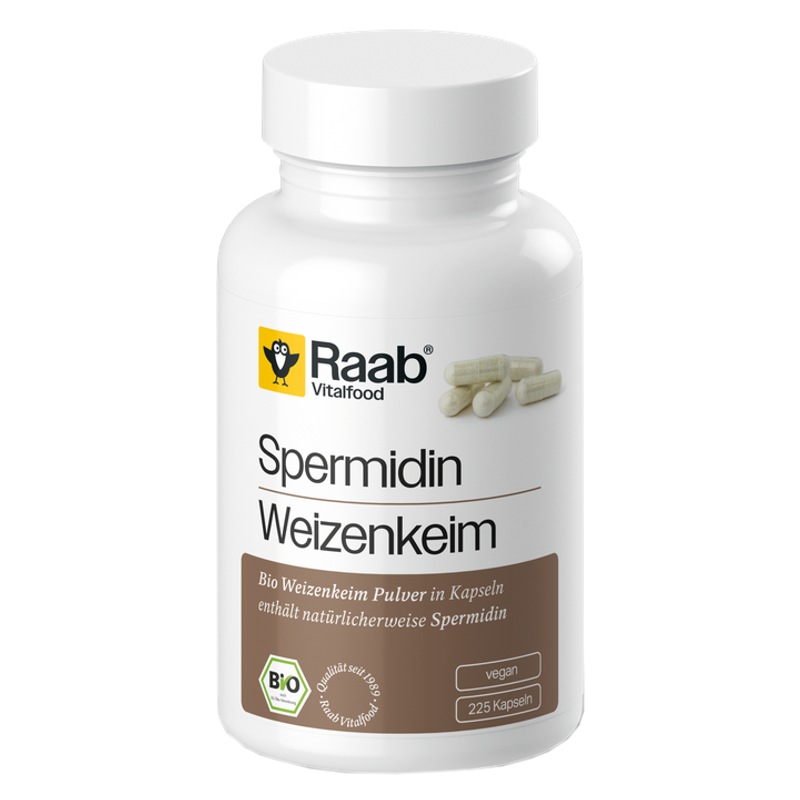 Raab Spermidin Bio Kapseln 100 Stück Raab Spermidin Bio Kapseln 100 Stück