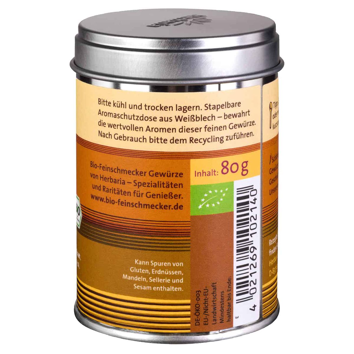 Herbaria Good Old Mild Curry Bio 80 g Herbaria Good Old Mild Curry Bio 80 g