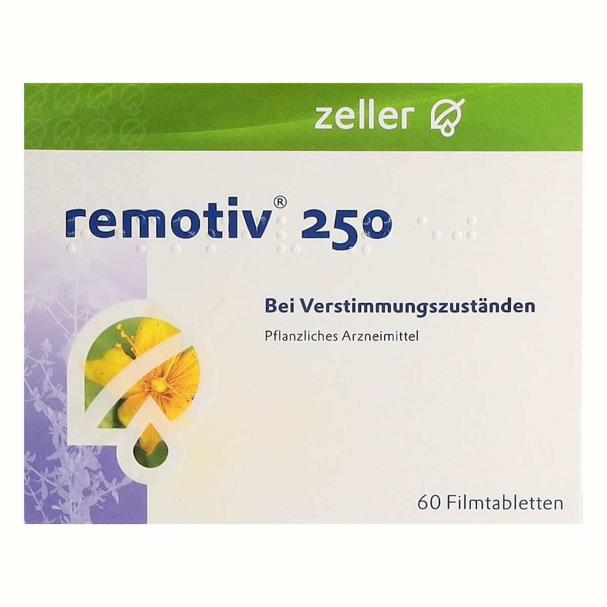 ZELLER Remotiv 250 mg 60 Stück