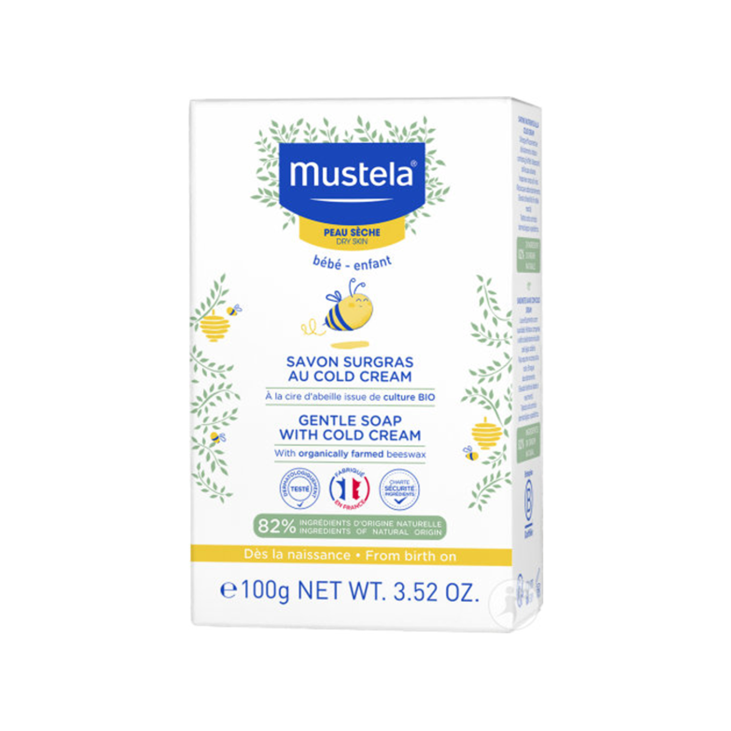 Mustela nachfettende Seife mit Cold Cream 100g Mustela nachfettende Seife mit Cold Cream 100g