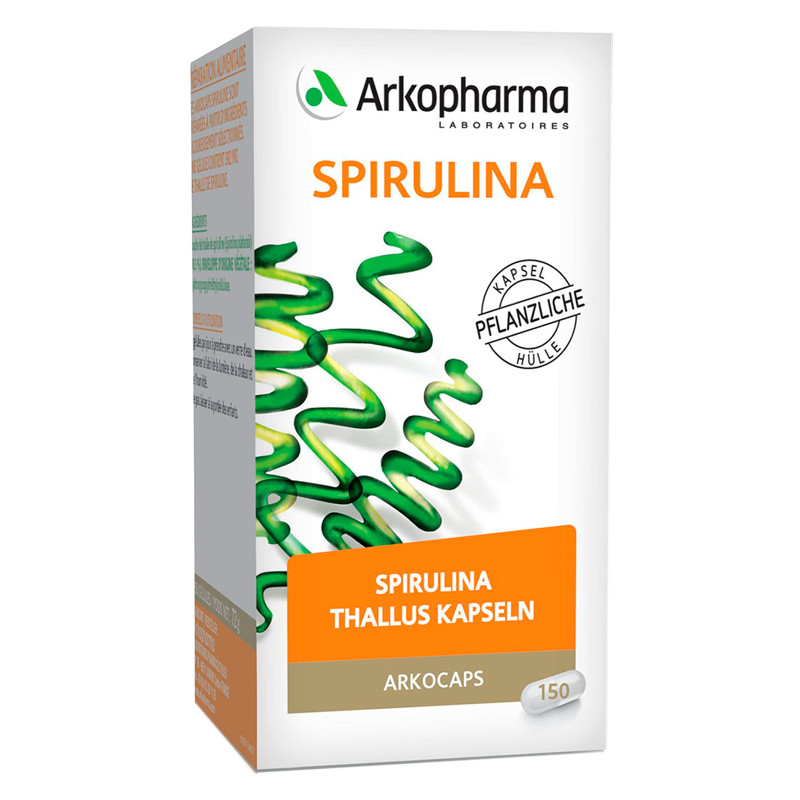 Arkocaps Spirulina Kapseln 150 Stück Arkocaps Spirulina Kapseln 150 Stück