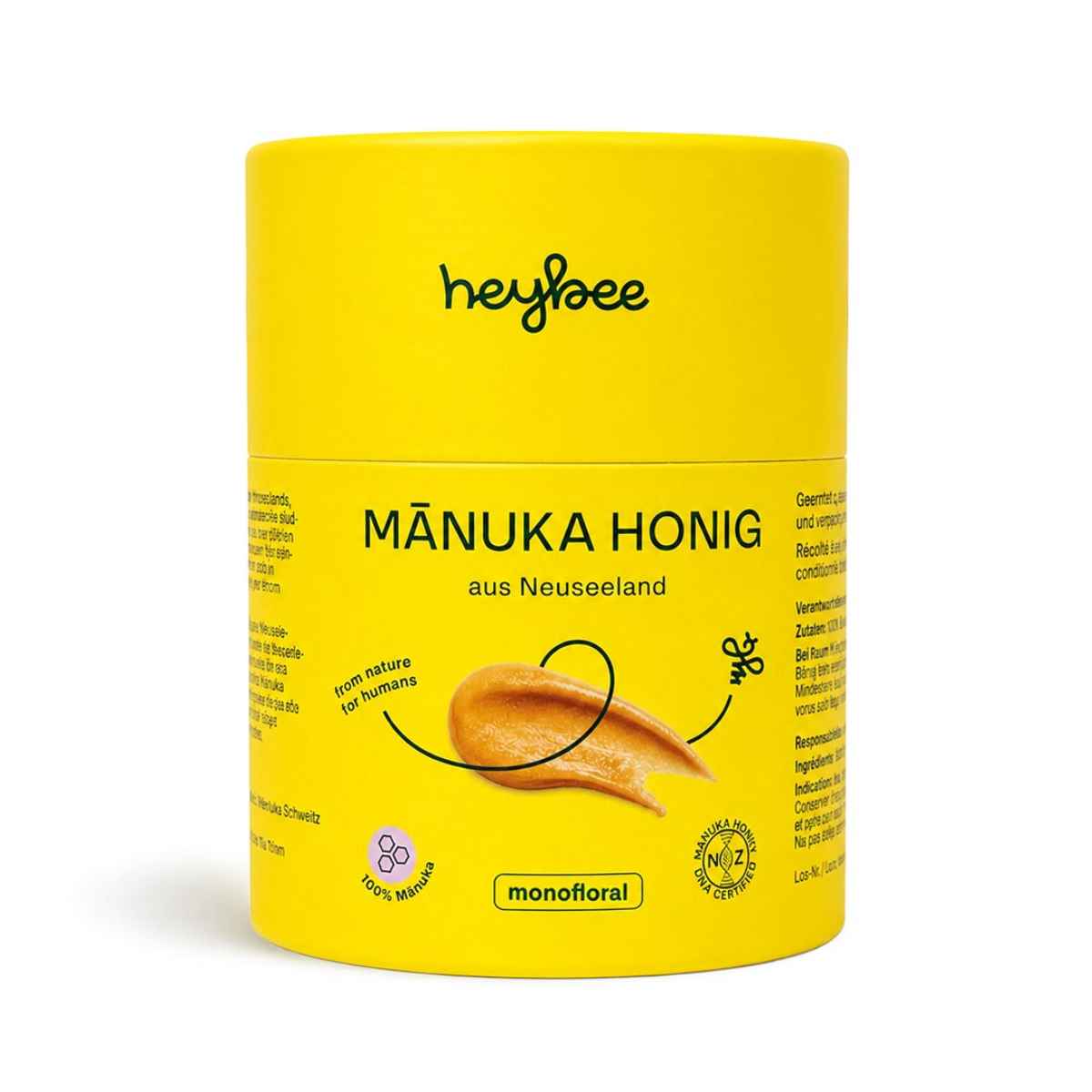 Heybee Manuka Honig MGO 550+ Glas 250 g