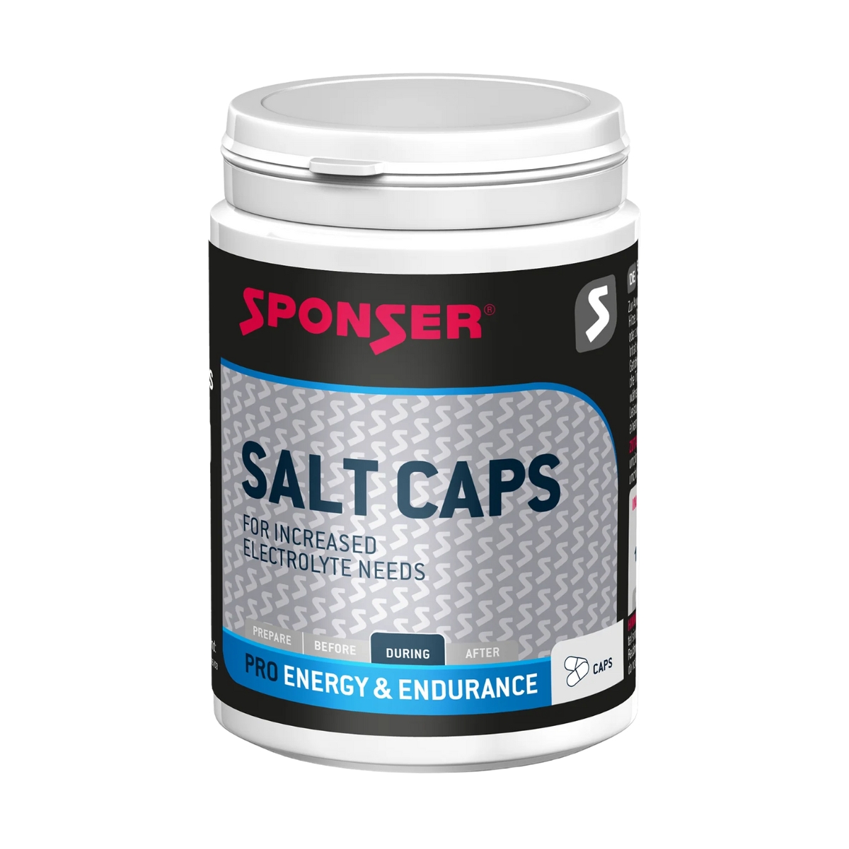 SPONSER Salt Caps Dose 120 Stück SPONSER Salt Caps Dose 120 Stück