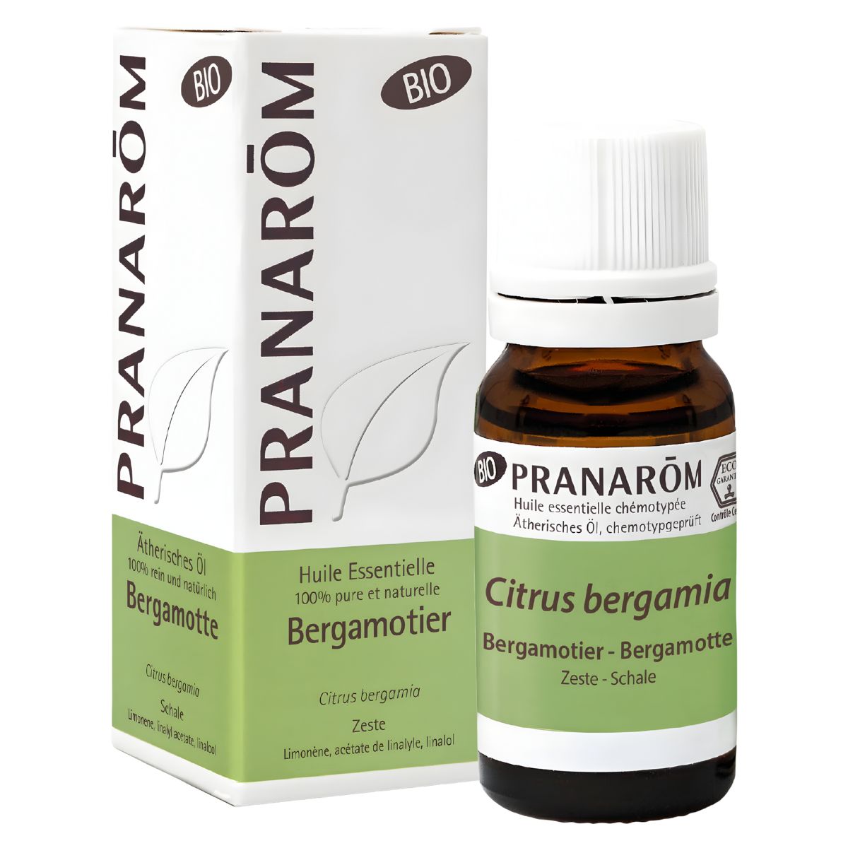 Pranarom Bergamotte Schale Äth/Öl Bio 10 ml
