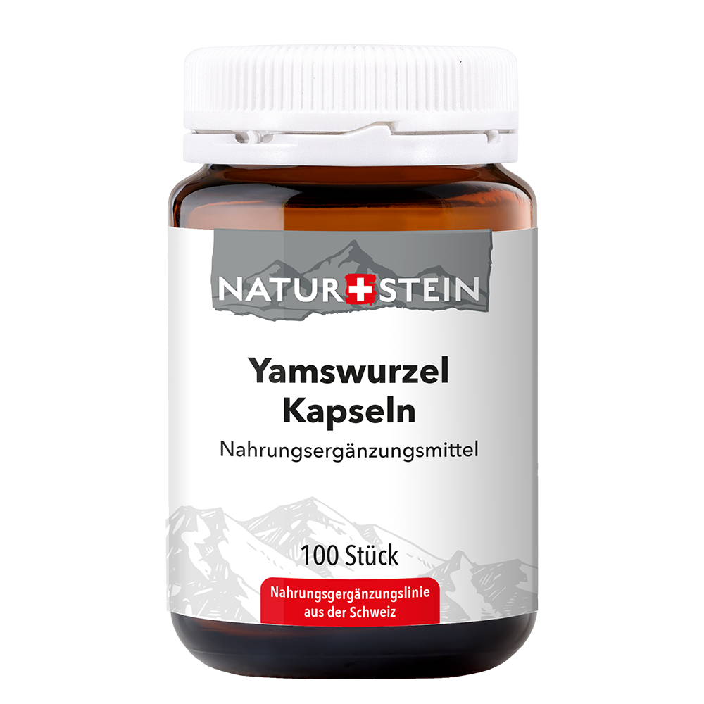 Naturstein Yamswurzel Kapseln 100 Stück Naturstein Yamswurzel Kapseln 100 Stück