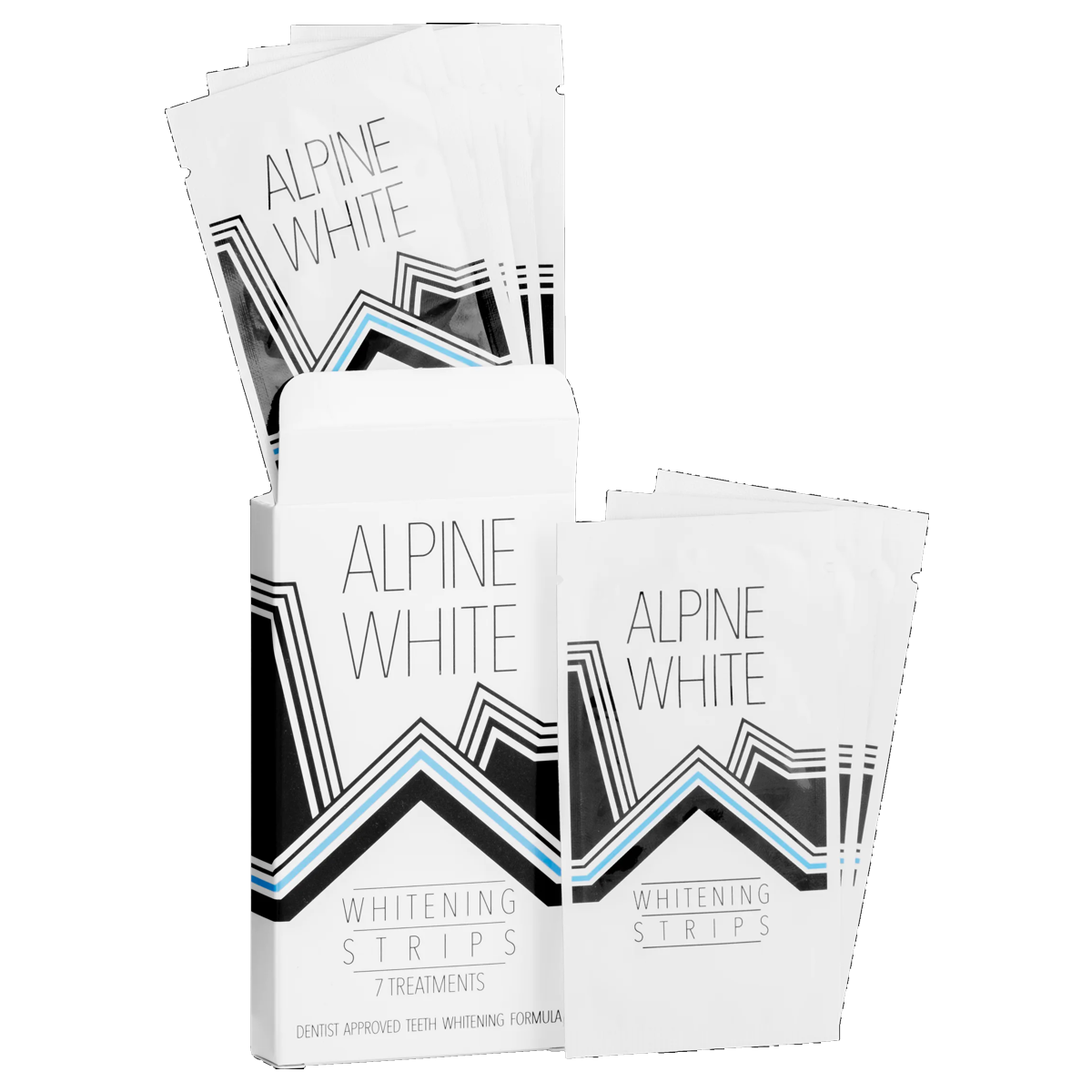 Alpine White Whitening Strips für 7 Anwendungen Alpine White Whitening Strips für 7 Anwendungen