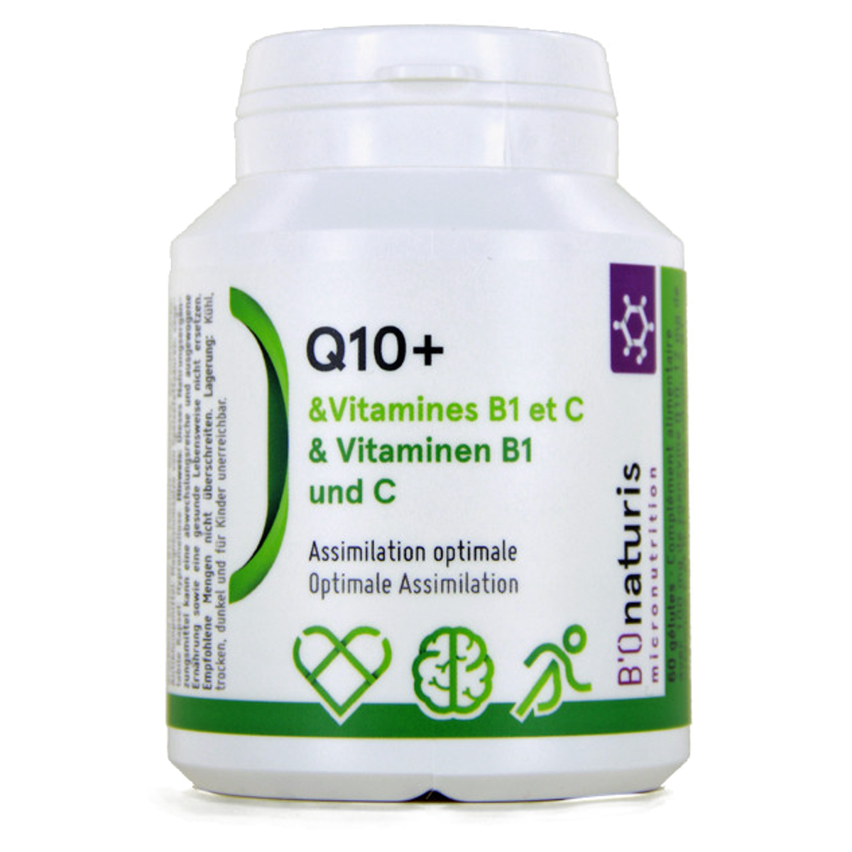 Bionaturis Q10+ 100 mg Kapseln Dose 60 Stück Bionaturis Q10+ 100 mg Kapseln Dose 60 Stück