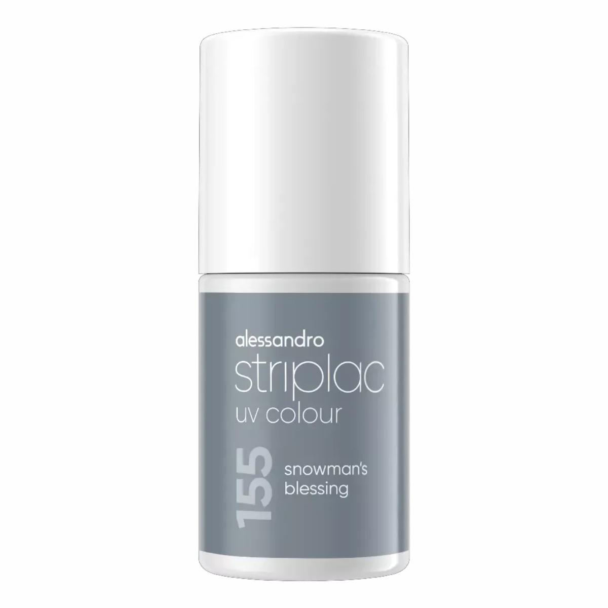 Image of Alessandro Striplac UV Colour 155 Snowman's Blessing 6.5 ml