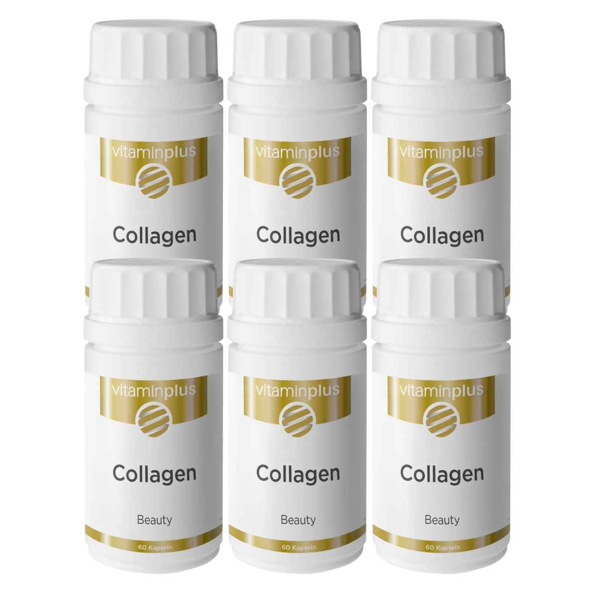 Vitaminplus Collagen Beauty Kapseln 6x 60 Stück