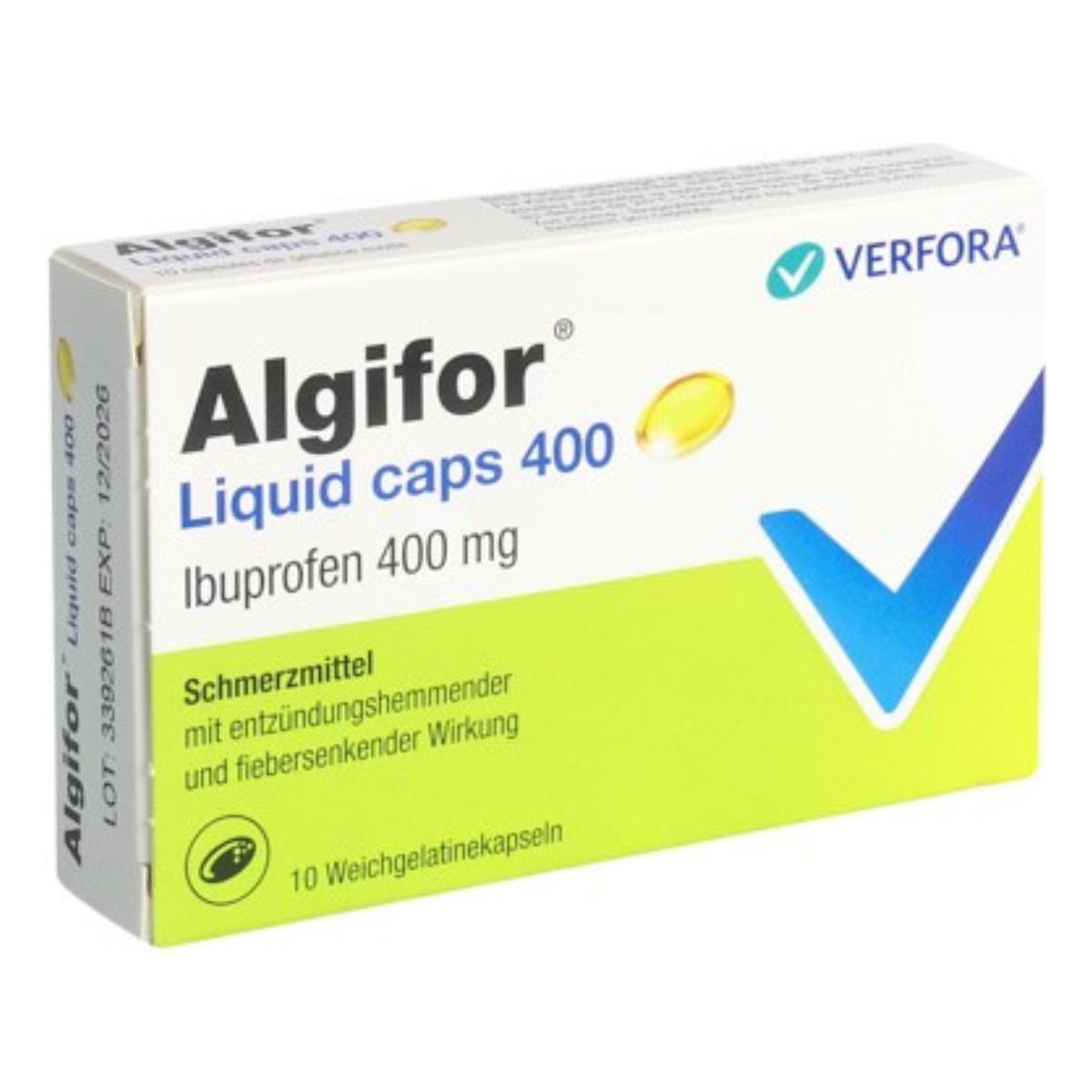 Algifor Liquid Caps 400 mg 10 Stück