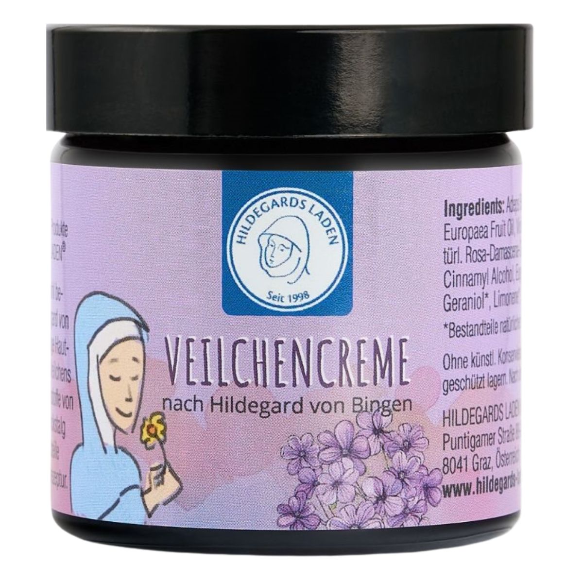 Hildegards Laden Veilchencreme Topf 50 ml