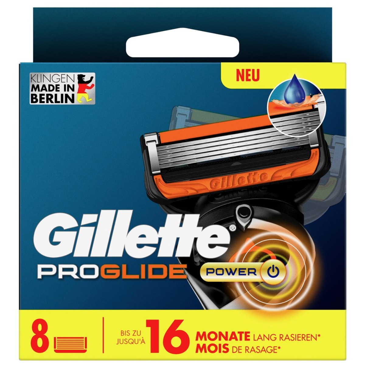 GILLETTE ProGlide Power Klingen 8 Stück